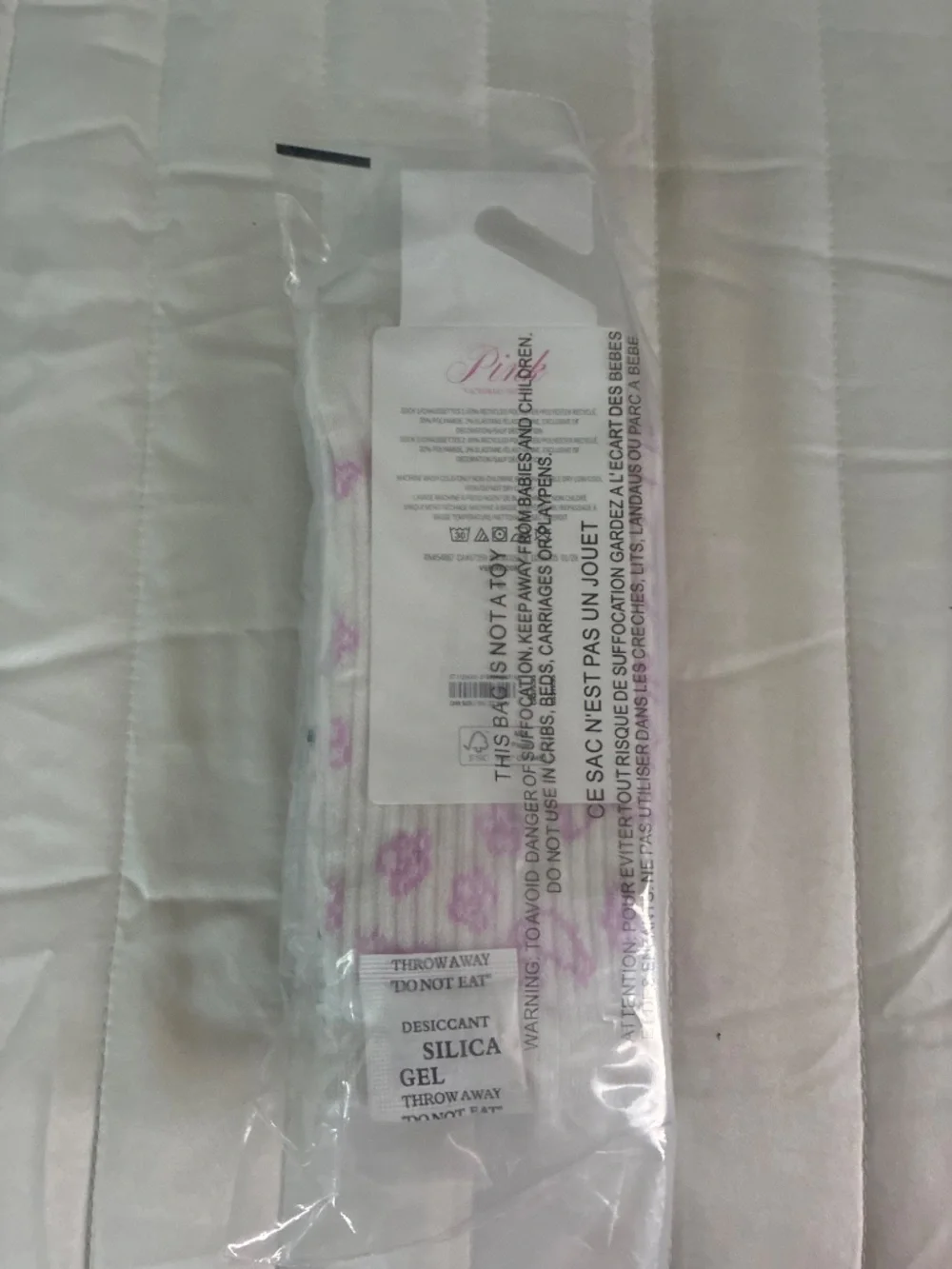 Victoria’s Secret PINK 2-Pack Crew Socks